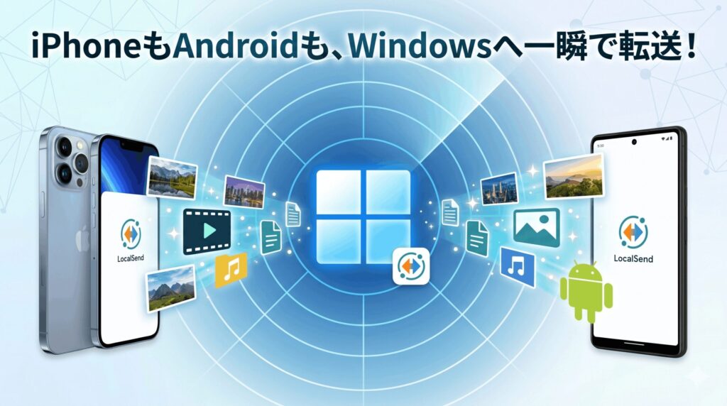 windowsに転送
