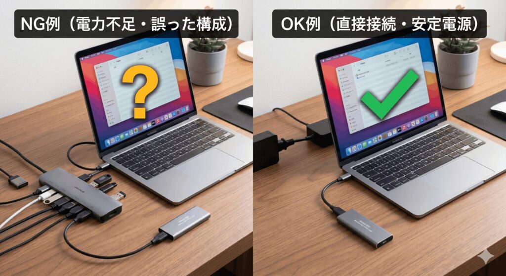 直接接続