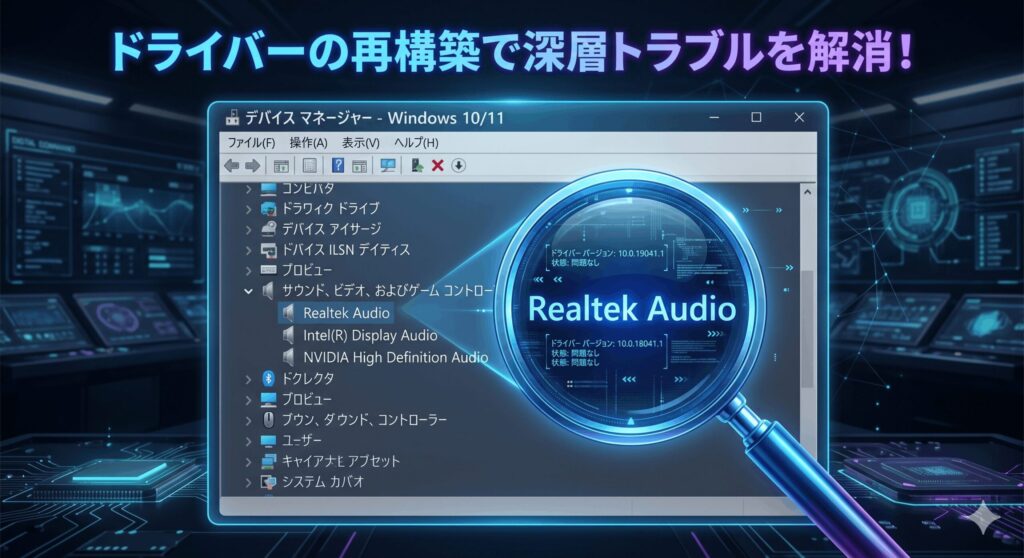 ドライバーの再構築