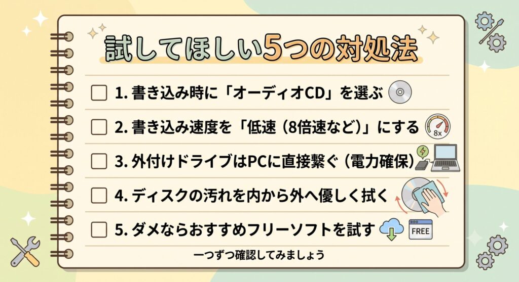 5つの対処法