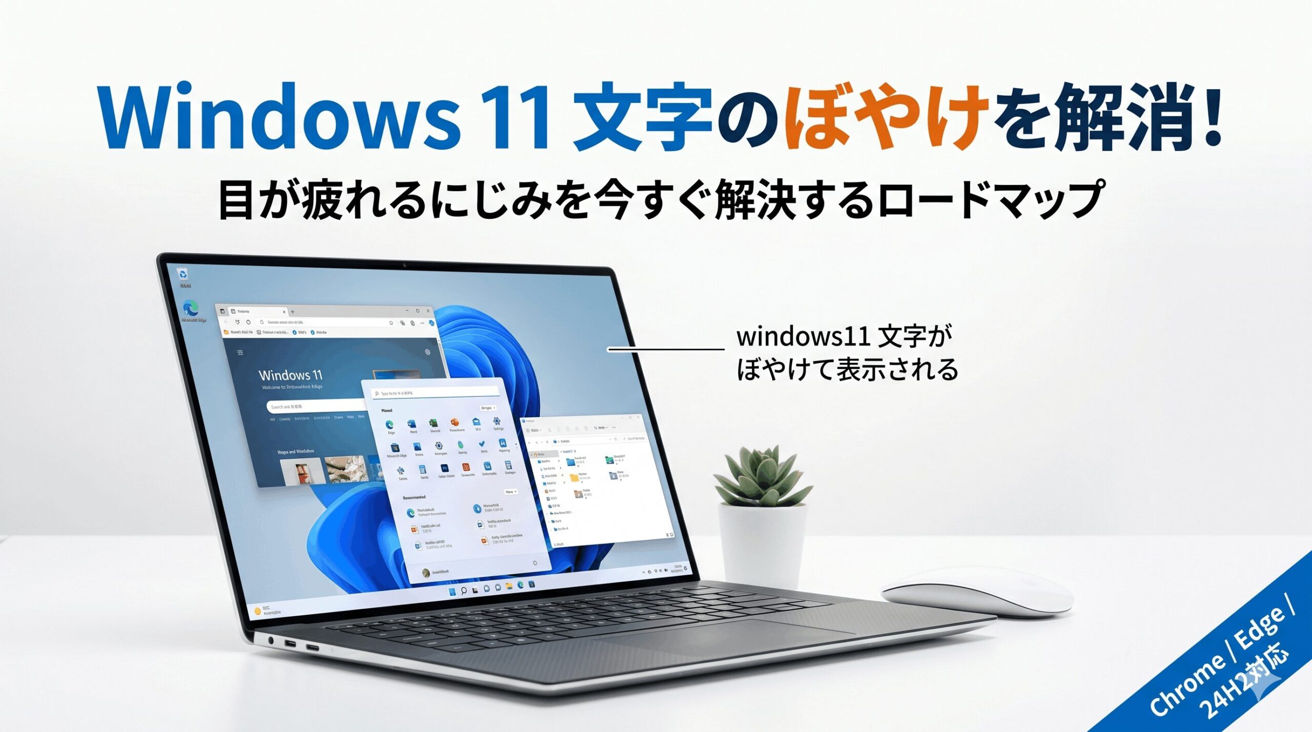 ぼやけを解消