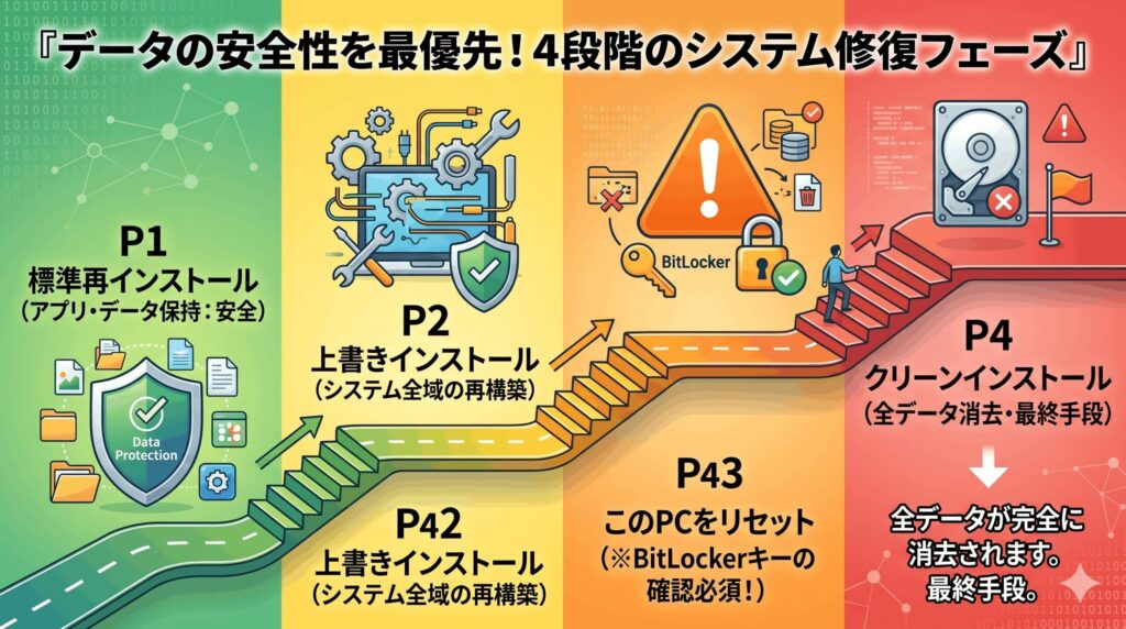 データの安全性