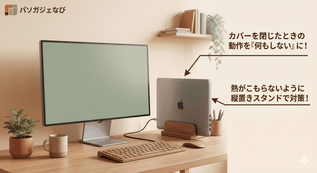 縦置きスタンド