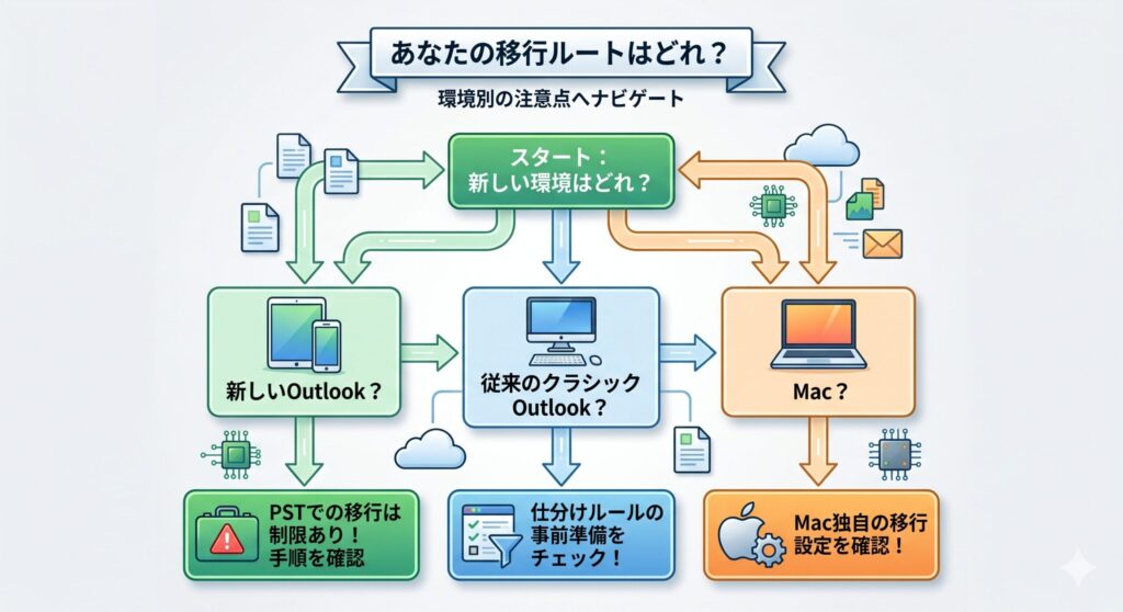 移行ルート