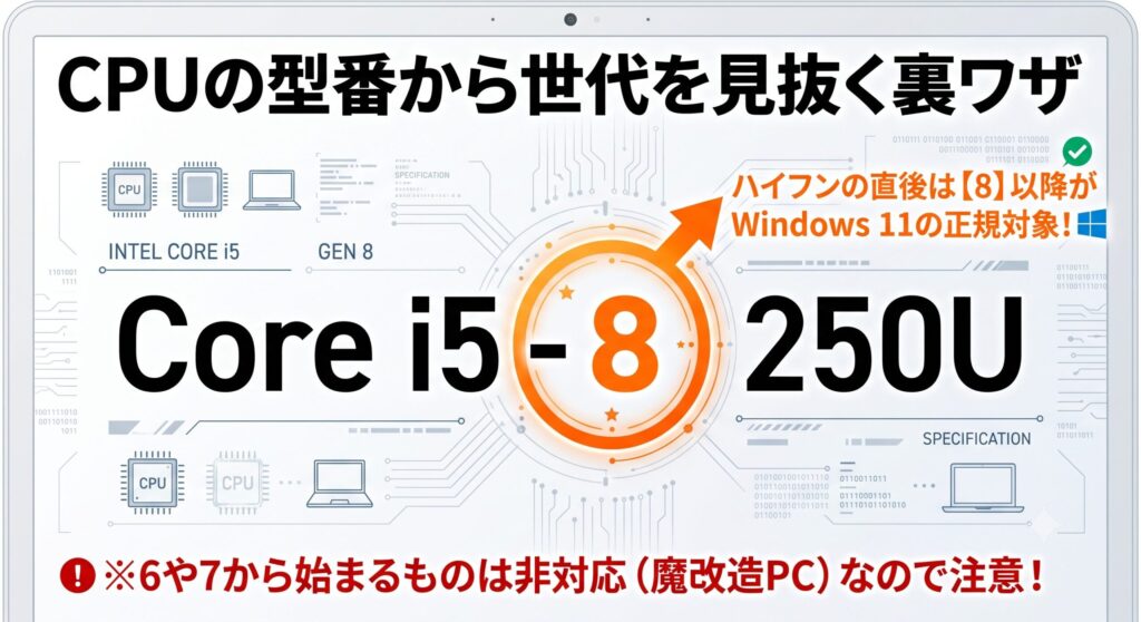 CPU型番