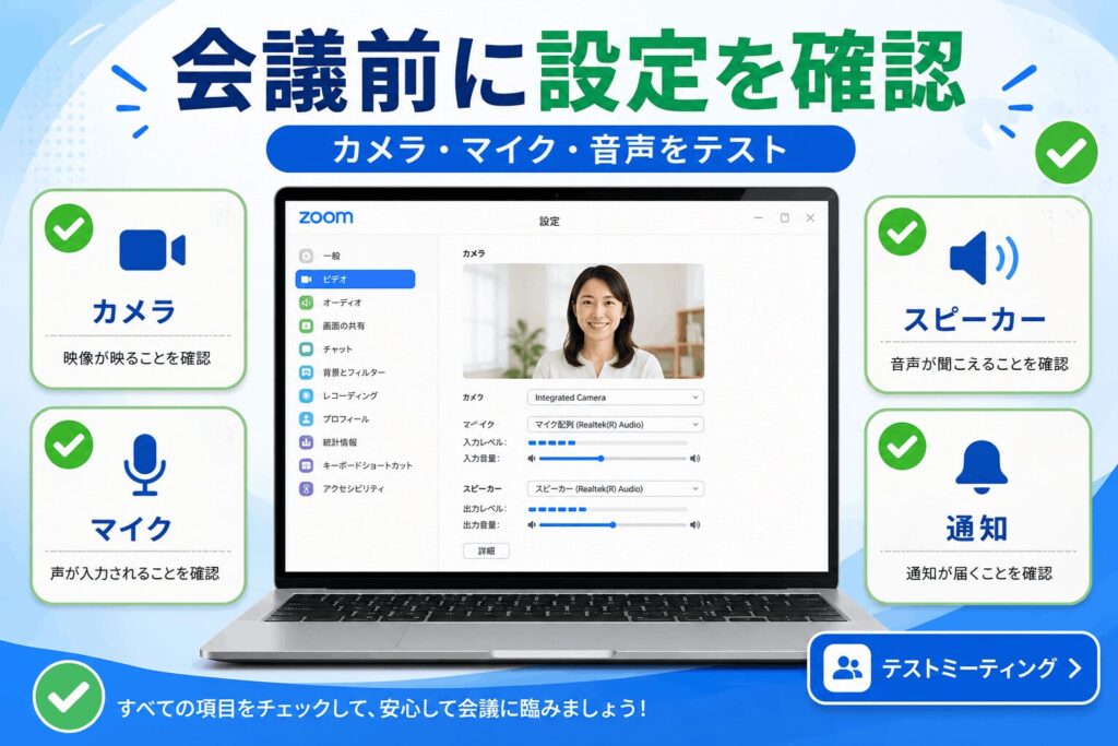 設定確認