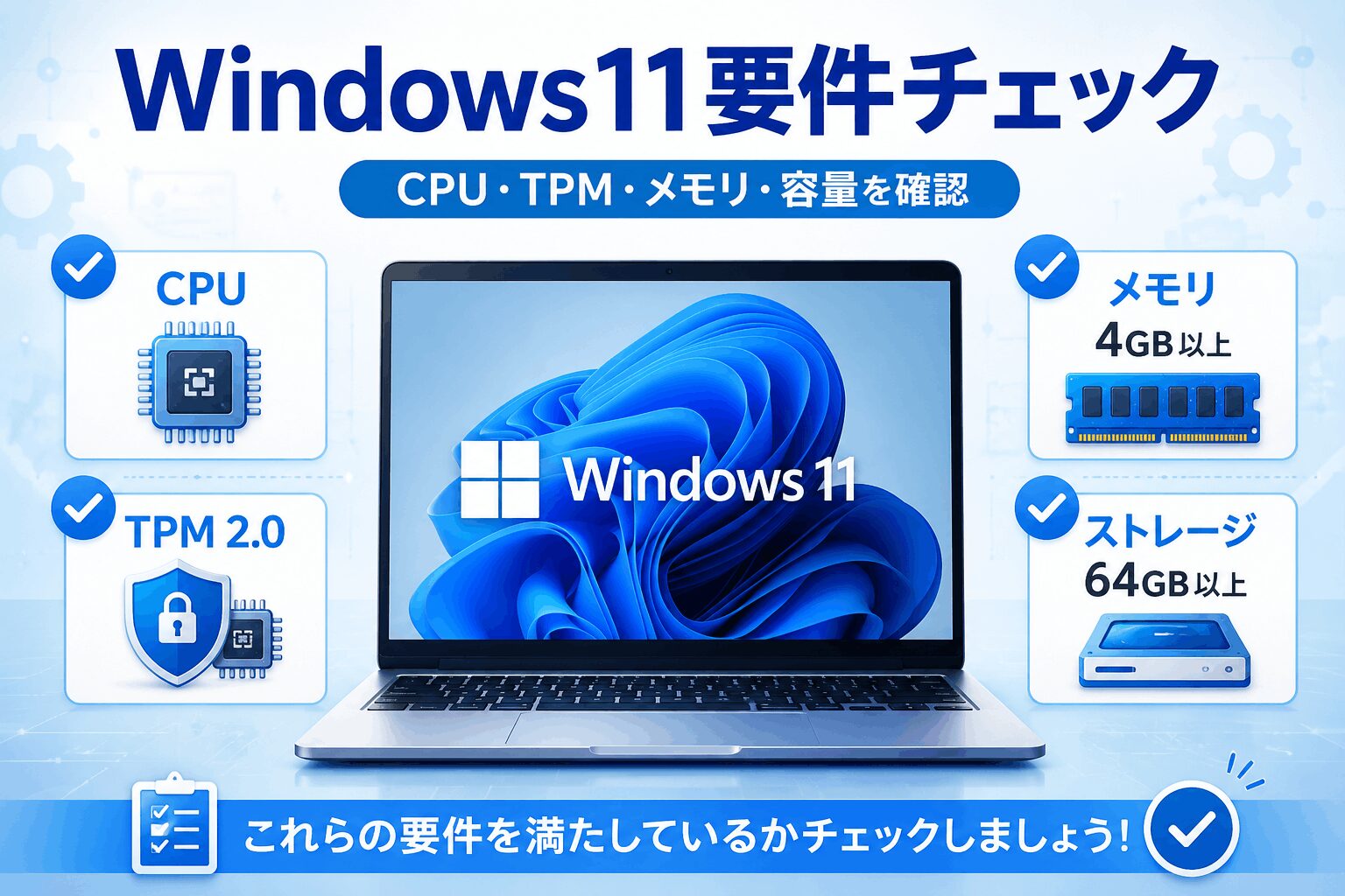 要件チェック