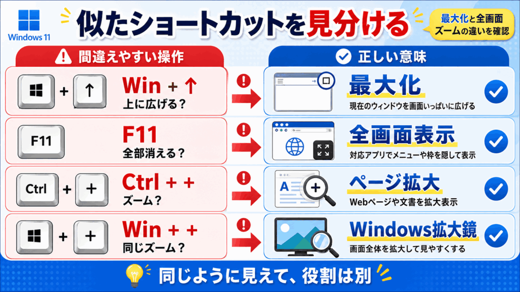似たショートカット