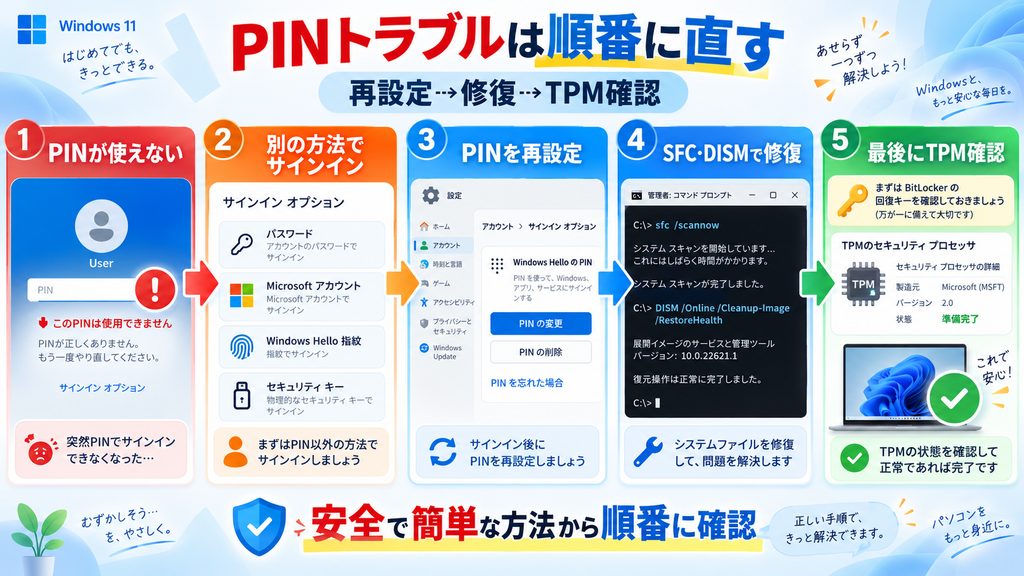 pinトラブル