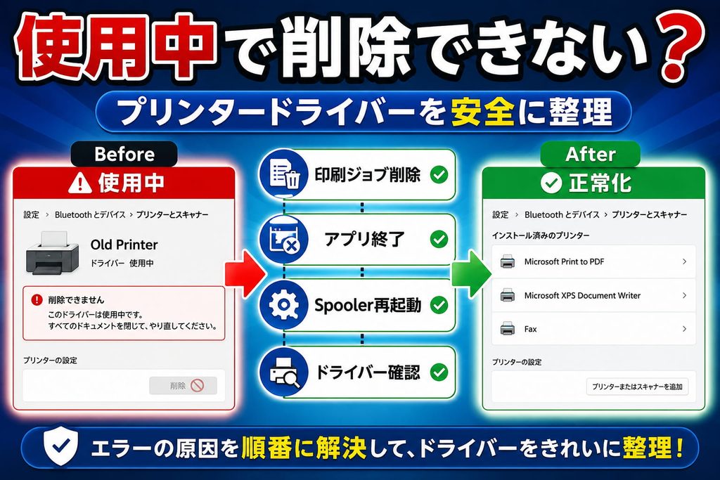 削除できない