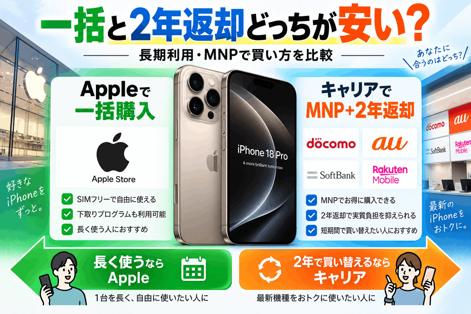 どっちが安い