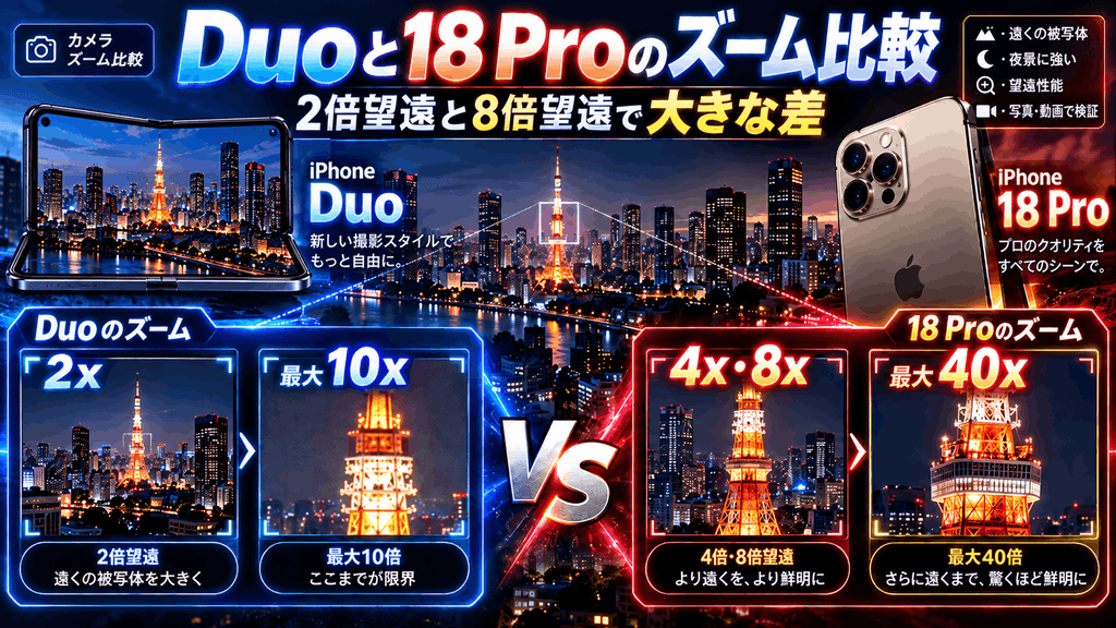 ズーム比較