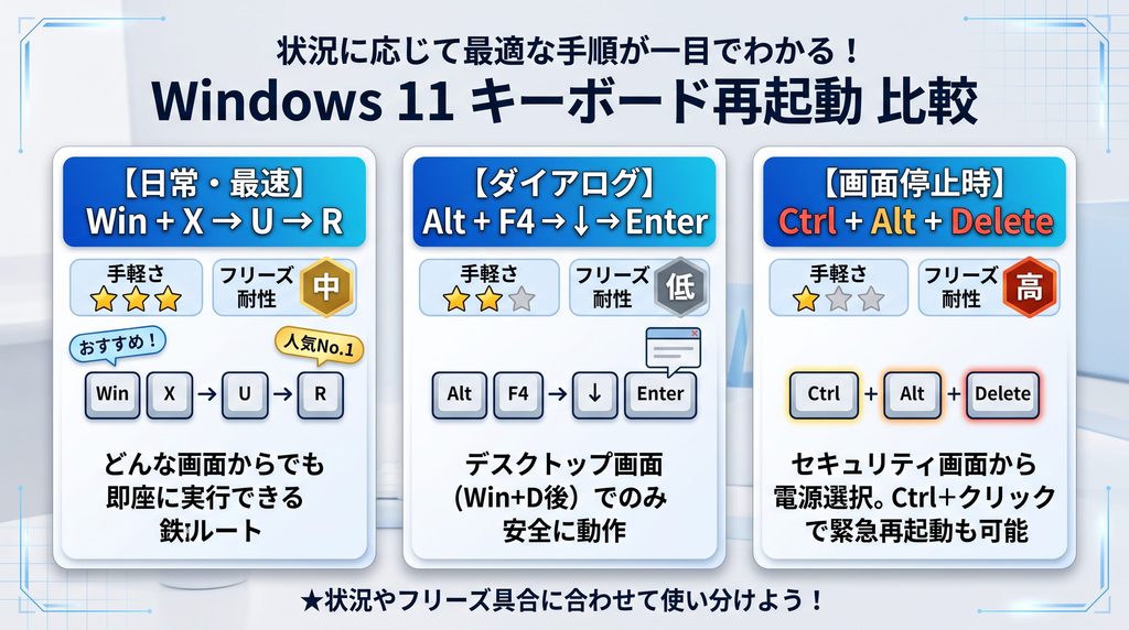 最適な手順